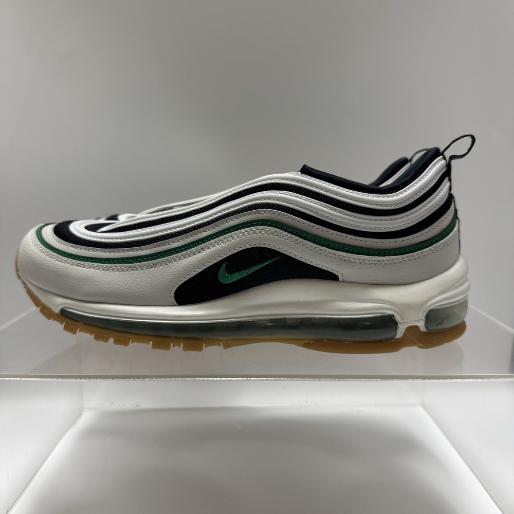 Brand New Nike Air Max 97 Photon Dust Green Gum Malachite 921826-021 Men Size 9